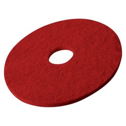 Пад ДиноКросс для полировки 430 мм, 5 шт, цвет - красный