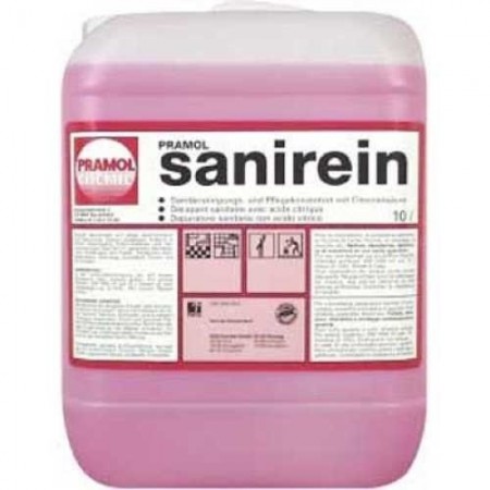 Pramol Chemie SANIREIN - хорошо разлагаемое, концентрированное чистящее средство