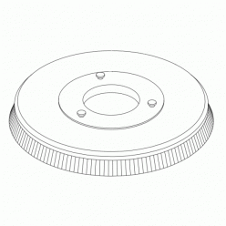 Стандартная дисковая щётка для Fiorentini Smile 70T