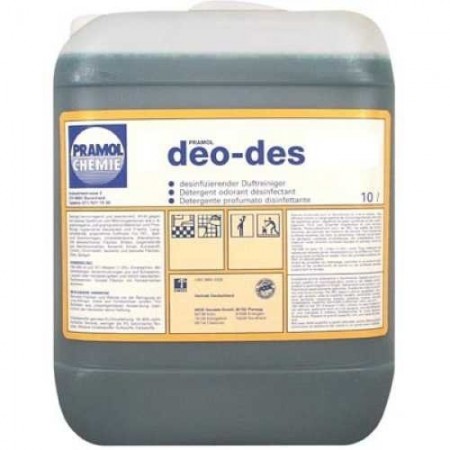 Pramol Chemie DEO-DES - концентрированное бактерицидное средство для чистки любых моющихся поверхностей