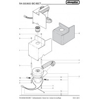 Вакуумный мотор для Cleanfix RA 505 IBC