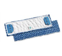 Мопы для швабр TTS Моп Microsafe с держателями из микроволокна,40х13,голубой