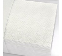 Листовые полотенца V 2 слоя (белые) отбеленная макулатура 17 гр *2