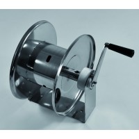 Барабан ручной усиленный для рукава 20м. 1/2 (нерж.) 1/2ш.1/2ш. 400 бар