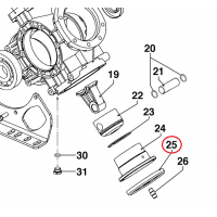 Мембрана насоса Ø 125 (VITON) насоса IDS1501/1701/2001