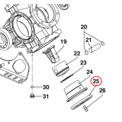 Мембрана насоса Ø 125 (VITON) насоса IDS1501/1701/2001
