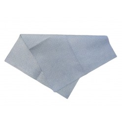 Искусственная замша перфорированная голубая 40х55, 300gsm(коробка 200шт)