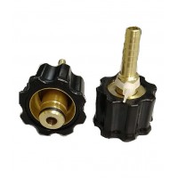 Фитинг гайка EASY LOCK22 1SN,2SN,,DN6, материал латунь с термозащитой
