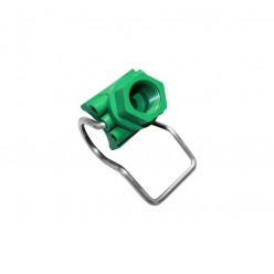 Пружинный хомут серии MINI, 1/2 (OD = 21,3mm) G1/8, внутренняя резьба, полипропилен