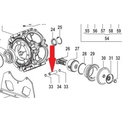 Палец шатуна Ø18х70 насоса BP300/265/BPS300