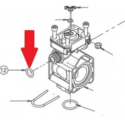 Уплотнительное кольцо 2,62х12,37 VITON