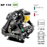 Насос мембранный Comet серия BP110 (110 л/мин, 20 бар), вал ВОМ 13/8