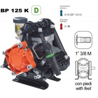 Насос мембранный Comet® серия BP125 D 1 (117 л/мин, 20 бар), вал ВОМ 13/8