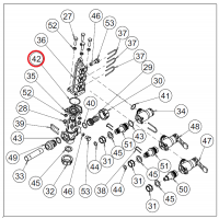 Уплотнительное кольцо 2.62х39.34 3156 VITON