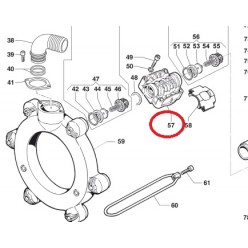 Крышка насоса BP 241/251HS (1х6)