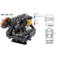 Насос мембранный Comet® серия BP115 (110 л/мин, 20 бар), вал ВОМ 13/8