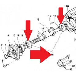 Шайба подшипника насоса BP 151/171 (1х2)