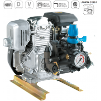 Насос мембранный Comet серия MC 25 (18,5 л/мин,25 бар) с бенз.дв.LONCIN G200F