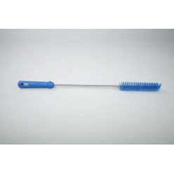 Ерш для чистки труб/бутылок средней жесткости, полиэстер - 30х150х500 мм., синий