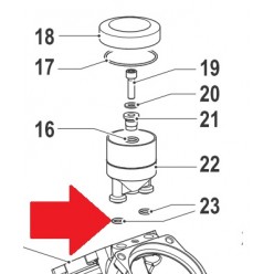 Кольцо 2,62х17,13 насоса BP300