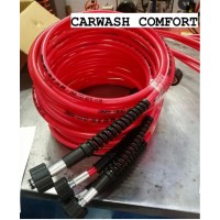 Шланг CARWASH COMFORT для МСО DN 6 красный 200 бар 4 м 1/4 г.. 3/8 ш.