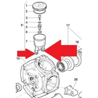 Кольцо 2,62X15,08 насоса BP205/235/280