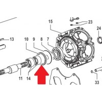 Кольцо 5хD83х10 насоса BP300 (1х2)