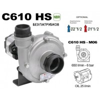 Насос центробежный Comet® серия C610HS-M06(нерж.) с гидромотором (600 л/мин, 6 бар) без патрубков