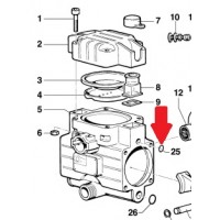 Кольцо 2,62X10,78 насоса BP20/MP20/30