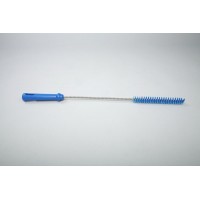Ерш для чистки труб/бутылок средней жесткости, полиэстер - 20х150х500 мм., синий