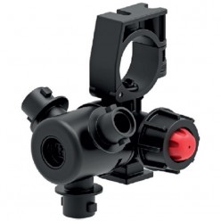 Корпус 3-х позиционный D1/2 F10 (правый) с креплением для штанги