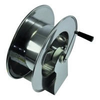 Ручная усиленная катушка RAMEX AVM 9810 50м 1/4 или 25м. 1/2(нерж.) 1/2ш.1/2ш. 200 бар.