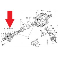 Подшипник шариковый 35х80х21 насоса BP151 - BP171