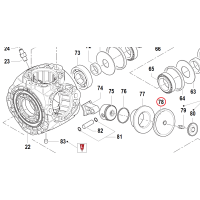 Мембрана насоса Ø125 (VITON) насоса APS141 (замена арт.1800010300)