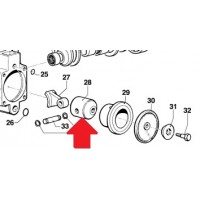 Поршень Ø45 насоса MP30 (1х2)