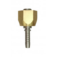 Фитинг гайка EASY LOCK22 1SN,2SN,,DN6, материал латунь, нерж