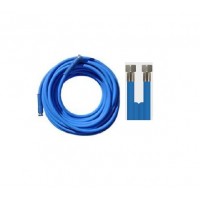 Шланг пищевой AQUAFOAM, 20 м DN 12 – WP 50 бар 165 °C, с фитингами из нерж. (Г-Ш)
