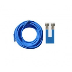 Шланг пищевой AQUAFOAM, 20 м DN 12 – WP 50 бар 165 °C, с фитингами из нерж. (Г-Ш)