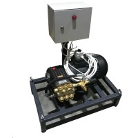 Насос плунжерный KESMTP 33/200RW с эл. двигателем 11 кВт, 380 В на раме с пускателем