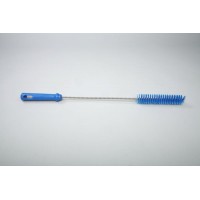 Ерш для чистки труб/бутылок средней жесткости, полиэстер - 40х150х500 мм., синий