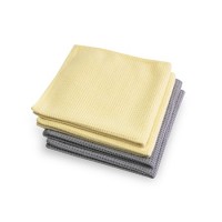 Салфетка из микрофибры для протирки стекла Microfaser-Waffeltuch, комплект 4 штуки