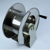 Барабан ручной для рукава 50м.3/8 или 35м. 1/2 (нерж.) 1/2ш.1/2ш. 600 бар