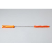 Ерш для чистки труб/бутылок средней жесткости, полиэстер - 20х150х500 мм., оранжевый