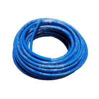 Шланг синий обрезиненный для пищевой промышленности DN12, 80 бар, 150 °C, AQUAFOAM Foodjet