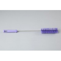 Ерш для чистки труб/бутылок средней жесткости, полиэстер - 50х150х500 мм., фиолетовый