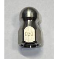 Форсунка каналопромывочная 030 нерж.1/4 г. 500 бар 3Rx1F