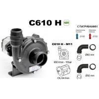 Насос центробежный Comet® серия C610H-M11 с гидромотором (650 л/мин, 10 бар) + патрубки
