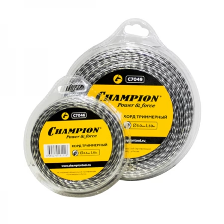 Корд трим.CHAMPION Tri-twist 2.0мм* 15м (витой треугольник)