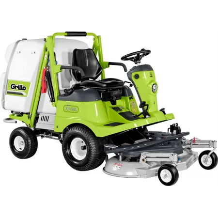 Садовый трактор  Grillo FD 450 c фронтальной декой и встроенным травосборником