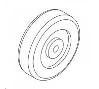 Колесо заднее D200/D20 для Columbus RA55-66B/K